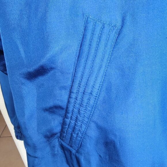 Rhoda Lynne Plus Silk 90s quilted & beaded bomber jacket size 2xl - Picture 9 of 9